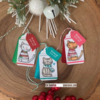 Simon Says Stamp! Simon Says Clear Stamps CHRISTMAS KITTIES sss302229c