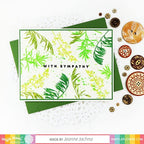 Simon Says Stamp! Waffle Flower HERB SILHOUETTES Clear Stamps 420423*