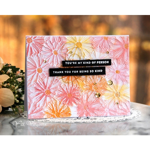Simon Says Stamp! Simon Says Stamp Embossing Folder FLORAL FIELD sf212