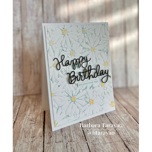 Simon Says Stamp! Simon Says Stamp Embossing Folder FLORAL FIELD sf212