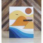Simon Says Stamp! Simon Says Stamp LAYERED HILLS Wafer Dies sssd112240 | color-code:ALT00