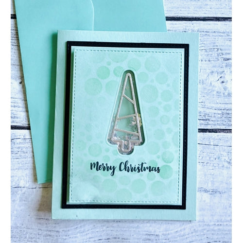 Simon Says Stamp! CZ Design CHUNKY TREES AND HOLLY Wafer Dies czd113