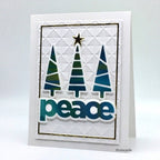 Simon Says Stamp! CZ Design PEACE Wafer Dies czd110