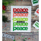 Simon Says Stamp! CZ Design PEACE Wafer Dies czd110