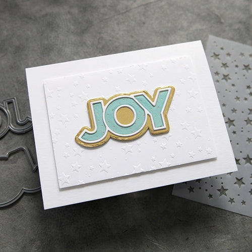 Simon Says Stamp! CZ Design CHUNKY JOY Wafer Dies czd112