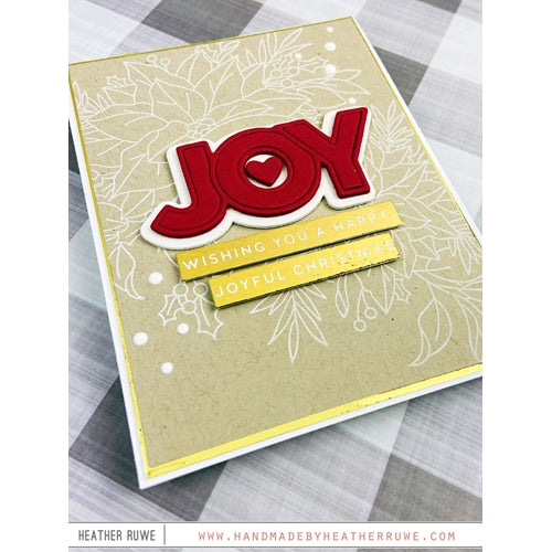 Simon Says Stamp! CZ Design CHUNKY JOY Wafer Dies czd112