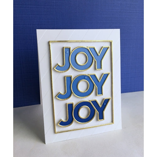 Simon Says Stamp! CZ Design CHUNKY JOY Wafer Dies czd112