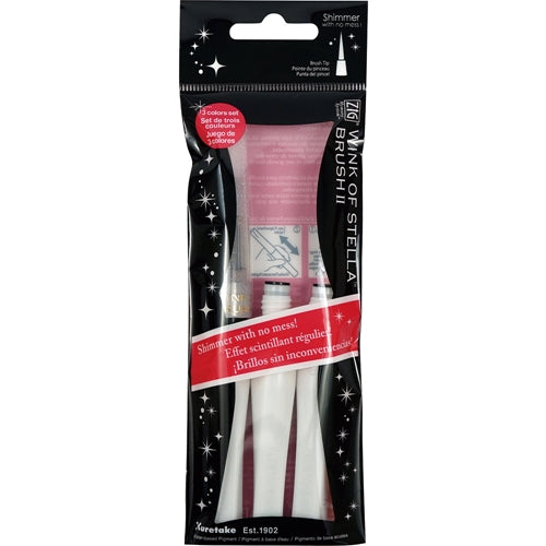 Simon Says Stamp! Zig Wink of Stella CLEAR Brush Marker with 2 REFILLS 9136