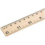 Simon Says Stamp! 2 SCALE 12 INCH WOODEN RULER gl004
