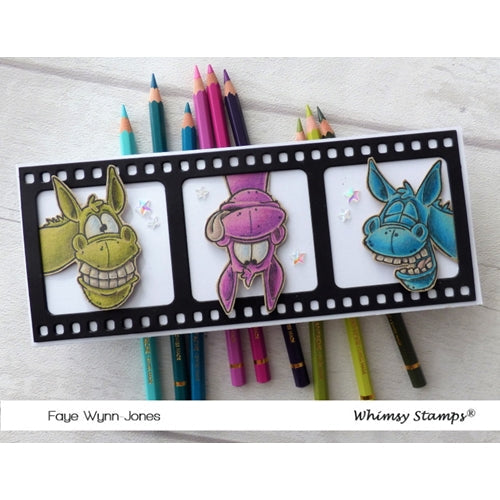 Simon Says Stamp! Whimsy Stamps WONKY DONKEY Clear Stamps DP1053