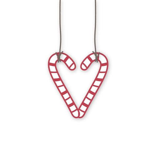 Candy Cane Heart - Cutter – The Sweet Designs Shoppe
