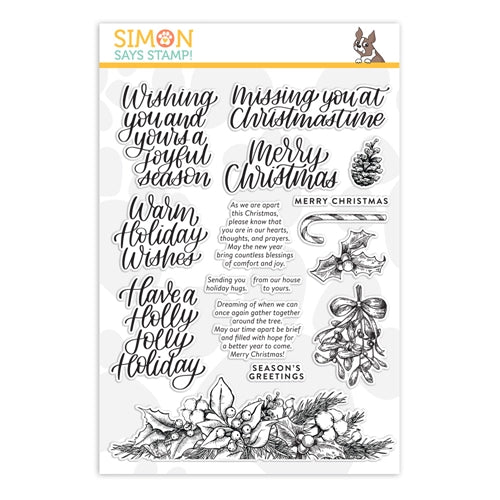Stamperia Create Happiness Christmas Calendar, Monthly Clear Stamps wt –  Simon Says Stamp