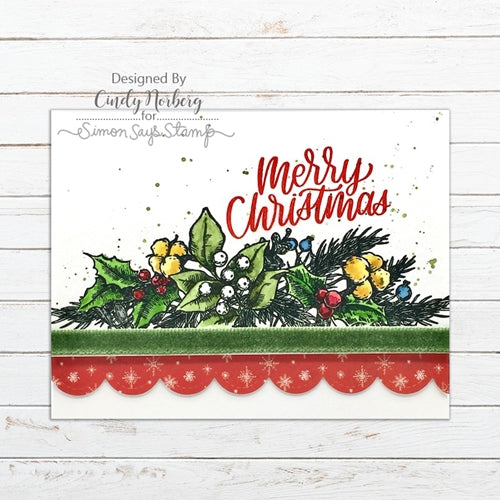 Simon Says Stamp! Simon Says Clear Stamps JOYFUL SEASON sss202093c