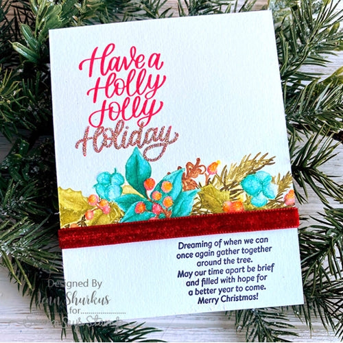 Simon Says Stamp! Simon Says Clear Stamps JOYFUL SEASON sss202093c