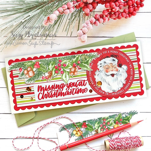 Simon Says Stamp! Simon Says Clear Stamps JOYFUL SEASON sss202093c