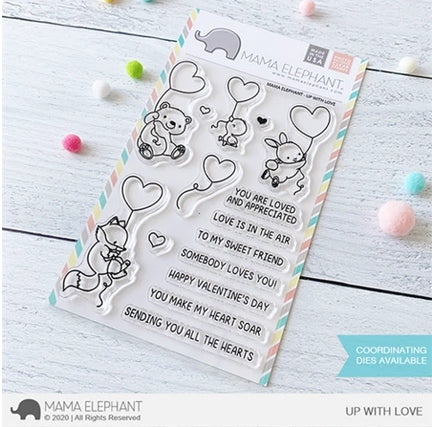 Simon Says Stamp! Mama Elephant Clear Stamps UP WITH LOVE