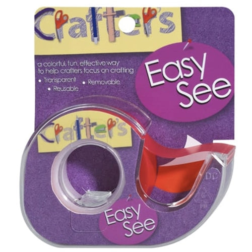 Lee Crafter's Easy See Removable Craft Tape .5X720 (Orange)
