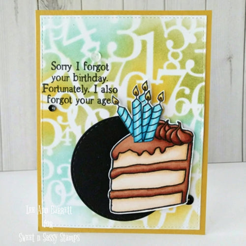 Simon Says Stamp! Sweet 'N Sassy HUMOROUS BIRTHDAY INNIES Clear Stamp Set sns-20-067