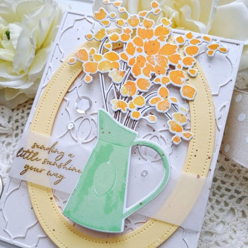Simon Says Stamp! Papertrey Ink JUST SENTIMENTS GET WELL Clear Stamps 1224