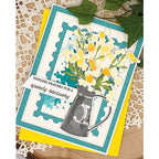 Simon Says Stamp! Papertrey Ink JUST SENTIMENTS GET WELL Clear Stamps 1224