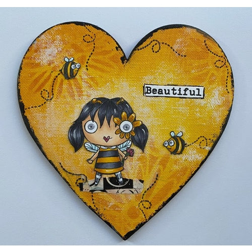 Simon Says Stamp! AALL & Create BE BEAUTIFUL A7 Clear Stamps aal00416