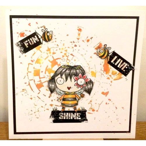 Simon Says Stamp! AALL & Create BE BEAUTIFUL A7 Clear Stamps aal00416