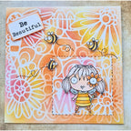 Simon Says Stamp! AALL & Create BE BEAUTIFUL A7 Clear Stamps aal00416