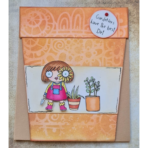 Simon Says Stamp! AALL & Create THE GARDENER A7 Clear Stamps aal00424