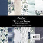 Simon Says Stamp! Paper Rose WINTER ROSE 6x6 Paper Pack 20706