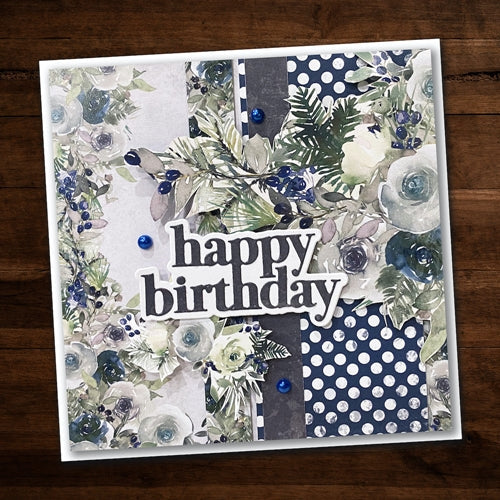 Simon Says Stamp! Paper Rose WINTER ROSE 6x6 Paper Pack 20706