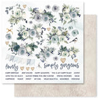 Simon Says Stamp! Paper Rose WINTER ROSE 6x6 Paper Pack 20706