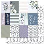 Simon Says Stamp! Paper Rose WINTER ROSE 6x6 Paper Pack 20706