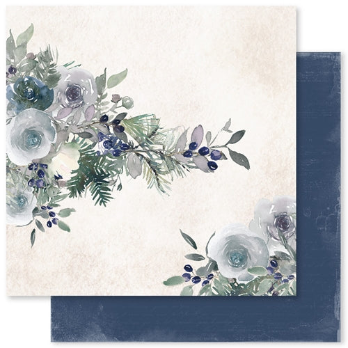 Simon Says Stamp! Paper Rose WINTER ROSE 6x6 Paper Pack 20706