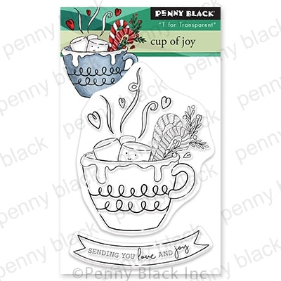 Simon Says Stamp! Penny Black Clear Stamps CUP OF JOY 30 746