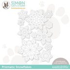 Simon Says Stamp! Simon Says Stamp PRISMATIC SNOWFLAKES Wafer Dies sssd112191c