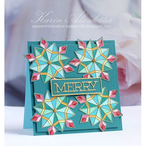 Simon Says Stamp! Simon Says Stamp PRISMATIC SNOWFLAKES Wafer Dies sssd112191c