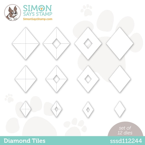 Simon Says Stamp! Simon Says Stamp DIAMOND TILES Wafer Dies sssd112244
