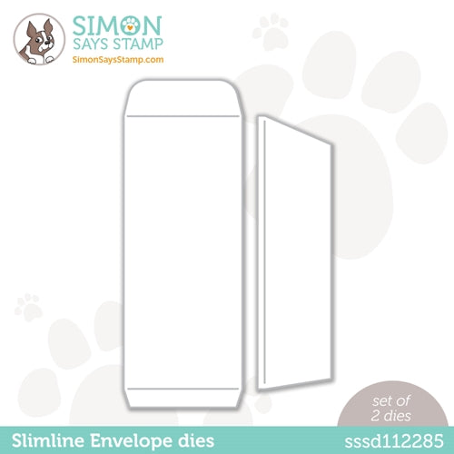 Simon Says Stamp! Simon Says Stamp SLIMLINE ENVELOPE Wafer Dies sssd112285