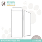 Simon Says Stamp! Simon Says Stamp SLIMLINE ENVELOPE Wafer Dies sssd112285