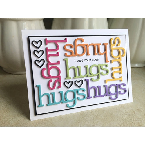 Simon Says Stamp! CZ Design HUGS Wafer Dies czd123 | color-code:ALT1