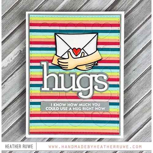 Simon Says Stamp! CZ Design HUGS Wafer Dies czd123 | color-code:ALT4