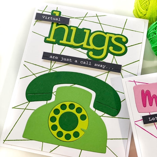 Simon Says Stamp! CZ Design HUGS Wafer Dies czd123 | color-code:ALT5