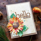 Simon Says Stamp! CZ Design HELLO Wafer Dies czd116