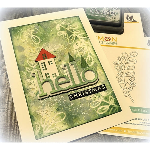 Simon Says Stamp! CZ Design HELLO Wafer Dies czd116