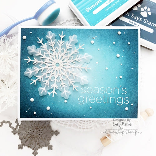 Simon Says Stamp! Simon Says Stamp DAINTY SNOWFLAKE Wafer Die sssd112289