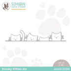 Simon Says Stamp! Simon Says Stamp SNEAKY KITTIES Wafer Die sssd112284