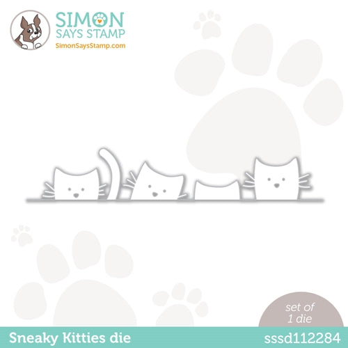 Simon Says Stamp! Simon Says Stamp SNEAKY KITTIES Wafer Die sssd112284