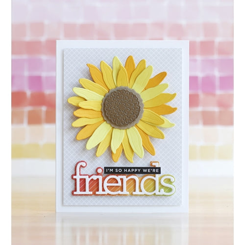 Simon Says Stamp! Simon Says Stamp SUNFLOWER PETALS Wafer Dies sssd112272