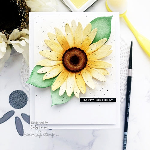 Simon Says Stamp! Simon Says Stamp SUNFLOWER PETALS Wafer Dies sssd112272