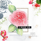 Simon Says Stamp! Simon Says Stamp DETAILED ROSE Wafer Die sssd112273